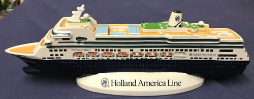 Resin Holland American Line ms Volendam Travel Agency Cruise Ship Model