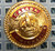 CANADA IMMIGRATION OFFICER Button gold uniform Button with King's Crown