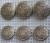 Uniform Buttons WINNIPEG 6 Silver plated - 1950s/60s Winnipeg Hydro Electric System - William Scully