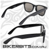 Motorcycle Sunglasses - Blues Brothers - Smoke Black