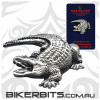 Crocodile Pewter Lapel Pin