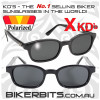 Motorcycle Sunglasses - X KD's Polarized Grey