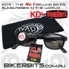 Motorcycle Sunglasses - KD's Bi-Focal Readerz - Smoke - 2.25