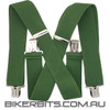 Olive Biker Suspenders