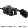 Motorcycle 12 Volt Dual USB Ports with Power Switch