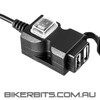 Motorcycle 12 Volt Dual USB Ports with Power Switch