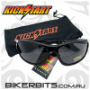 Sunglasses - Kicker - Black - Smoke Lens