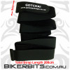 2 metre long - 2 Pack - Black - Gotcha Straps