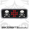 Skull & Crossbones and Iron Cross Patch