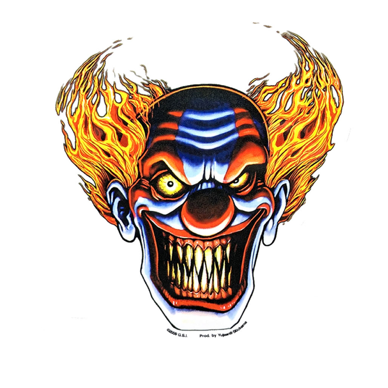 Evil Clown Decal