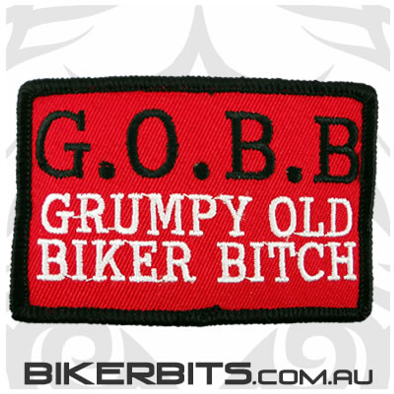 G.O.B.B Grumpy Old Biker Bitch Patch