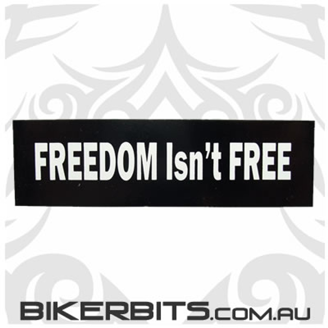 Helmet Sticker - FREEDOM Isn't FREE