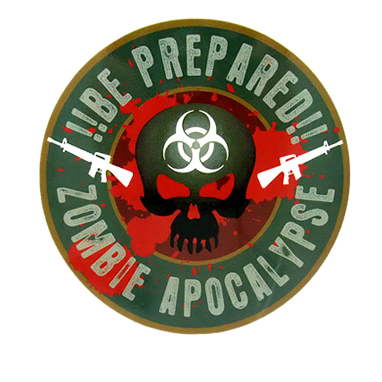 Zombie Apocalypse Decal Zombie Apocalypse Decal