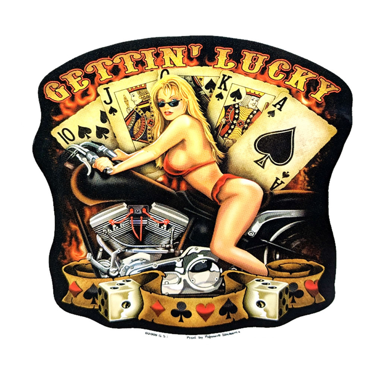 Gettin' Lucky Decal Gettin' Lucky Decal