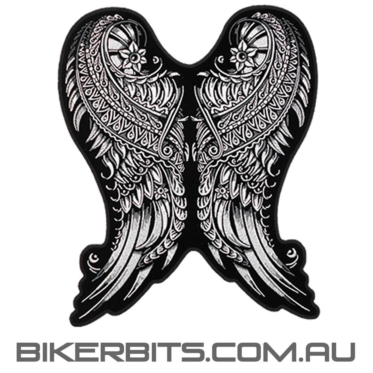 Ornate Angel Wings Patch