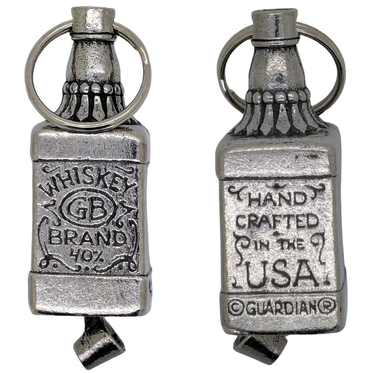 Whiskey Bottle Guardian Bell