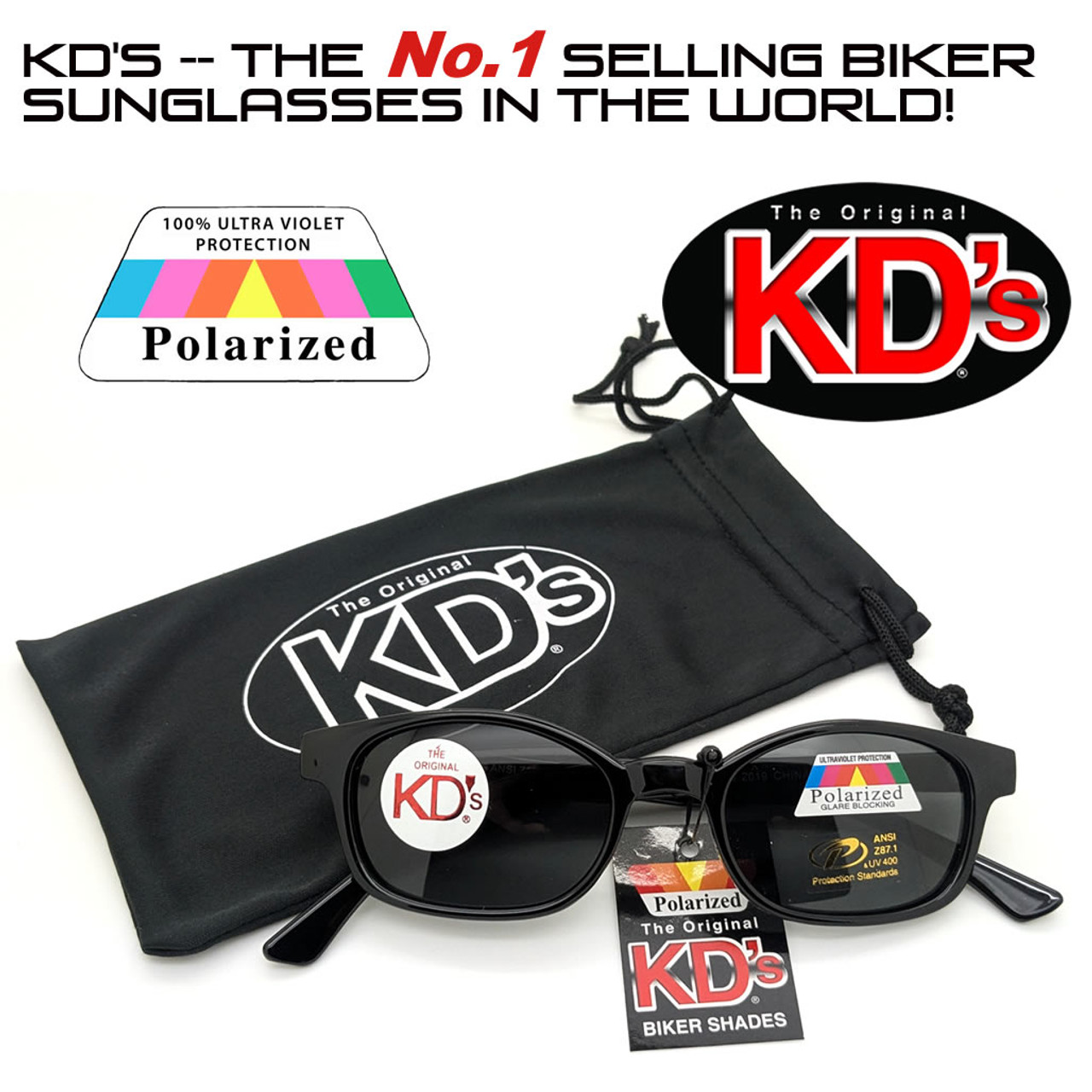 Black - Grey Polarized KD's Black - Grey Polarized KD's