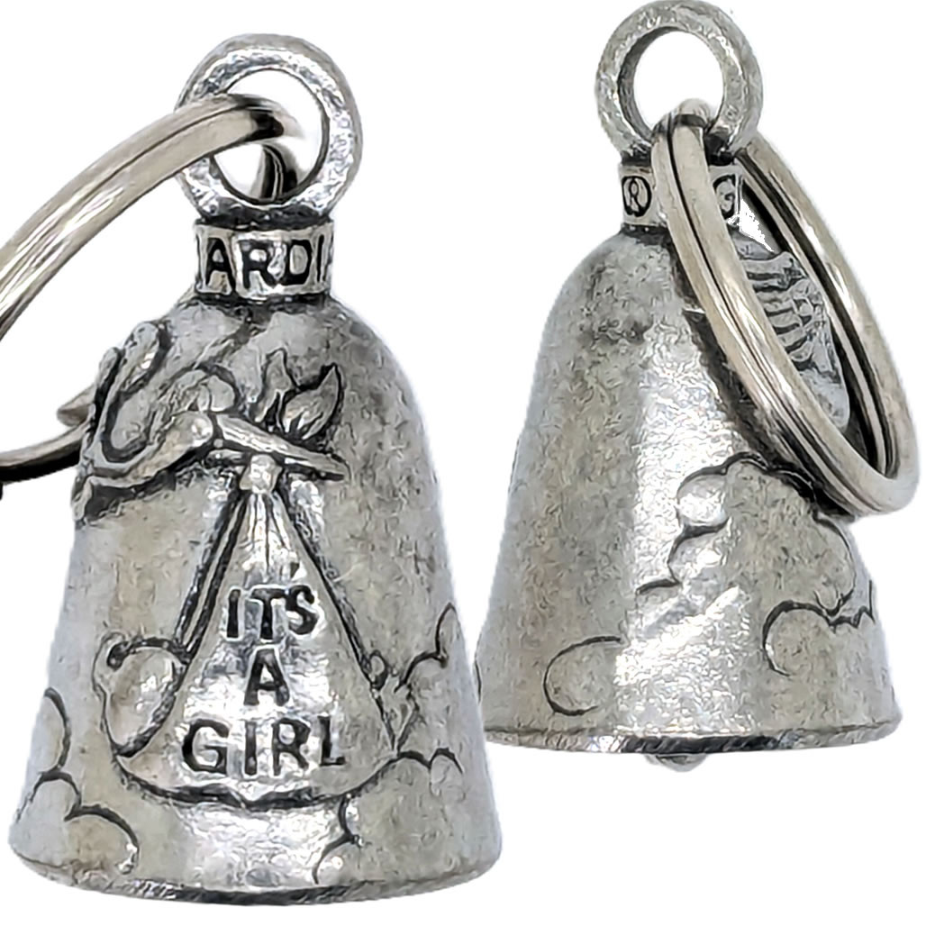 Stork - It's a Girl Guardian Bell