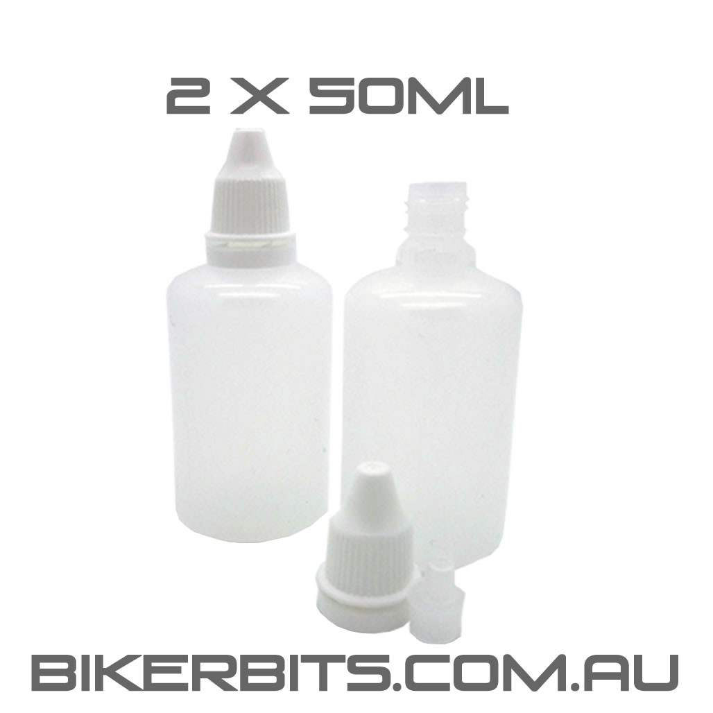 Mini 50ml Squeezable Bottles x 2