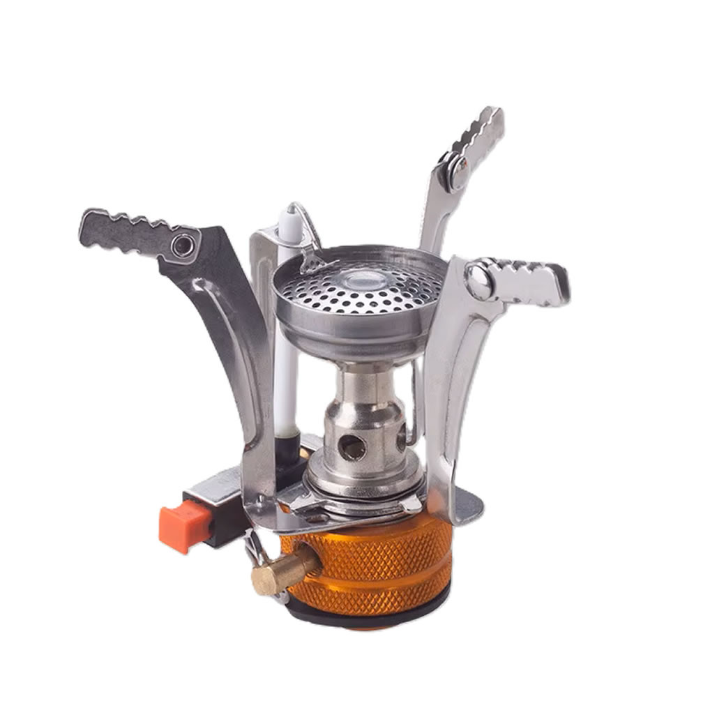 Mini Foldable Gas Stove - 3 Prong