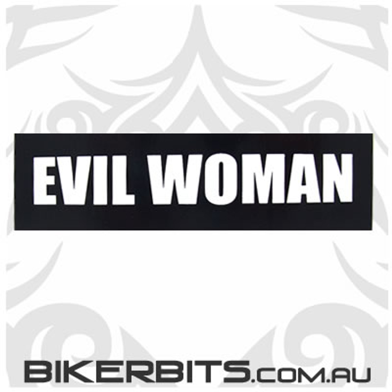 Helmet Sticker - Evil Woman