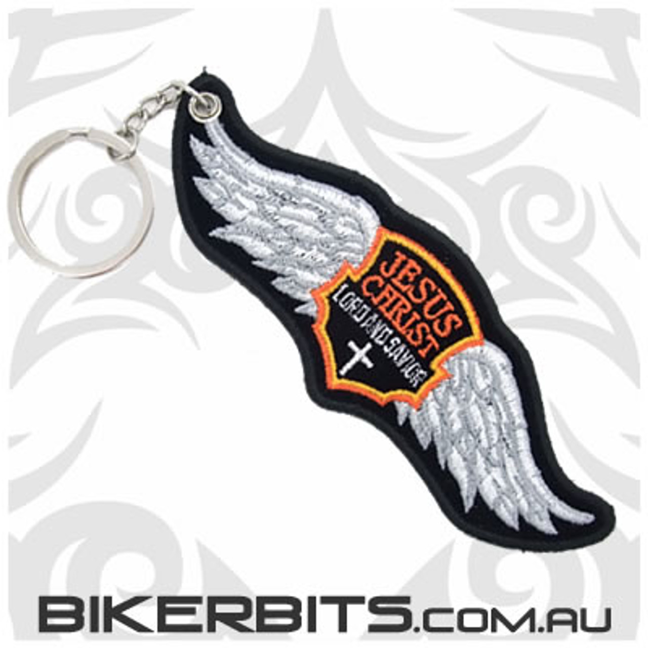 Jesus Christ Wings Keyring 