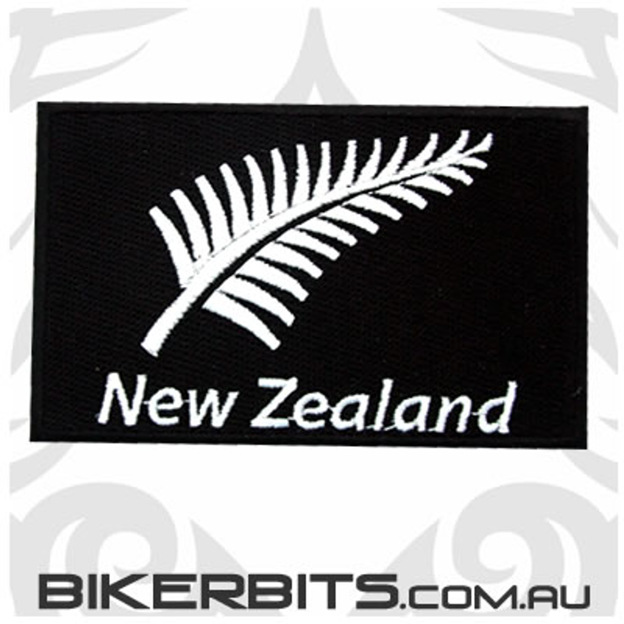 New Zealand Silver Fern Large Patch