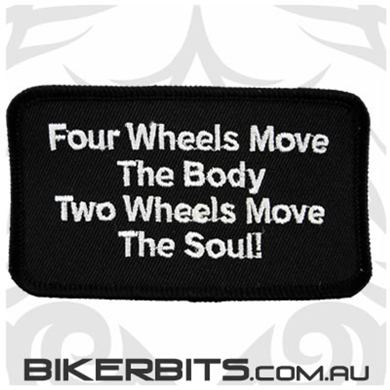 Four Wheels Moves The Body Patch