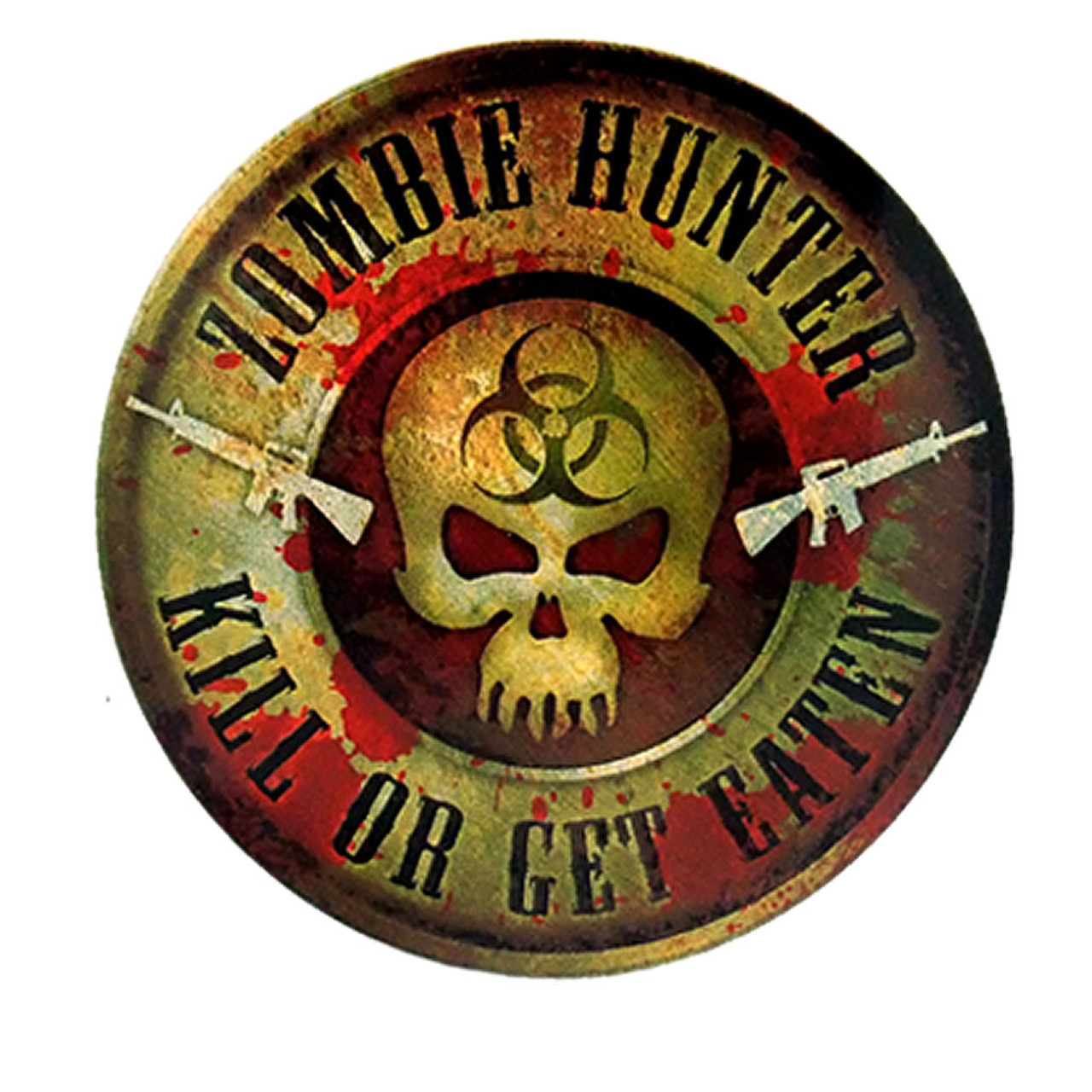 Zombie Hunter Decal