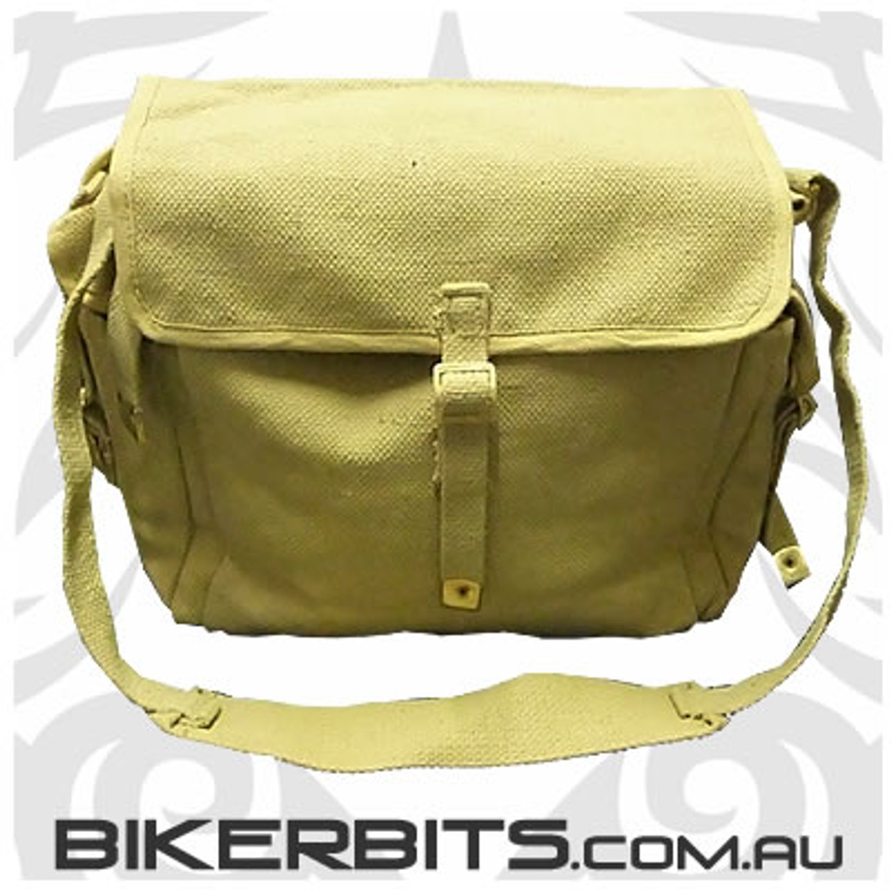 Messenger Bag with Bottle Holders - Khaki