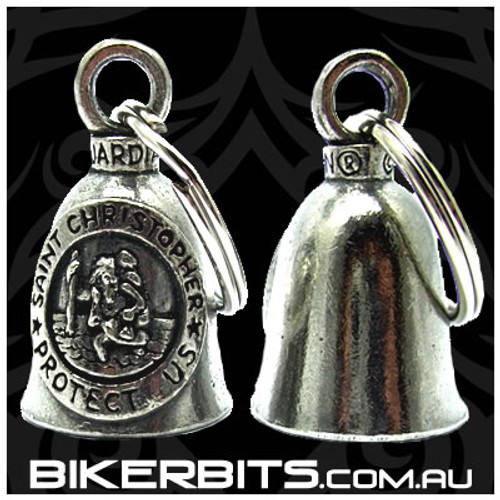 St Christopher Guardian Bell - Biker Bits Australia