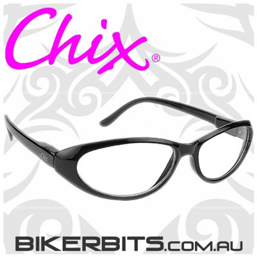 Sunglasses - Chix Mistique - Clear/Black