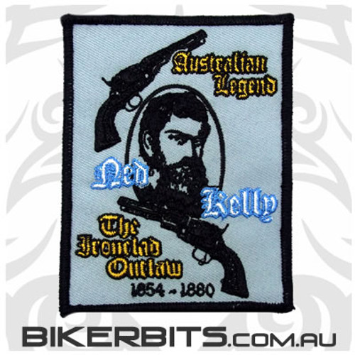 Australian Legend The Ironclad Outlaw Ned Kelly Patch