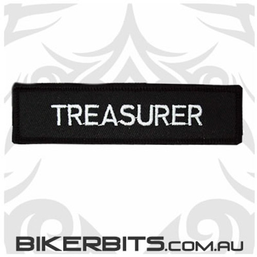 Patch - Biker Club TREASURER