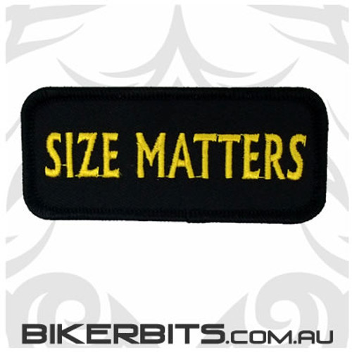 Size Matters Patch