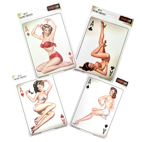 Ace Pin-Up Girls - Decal Set