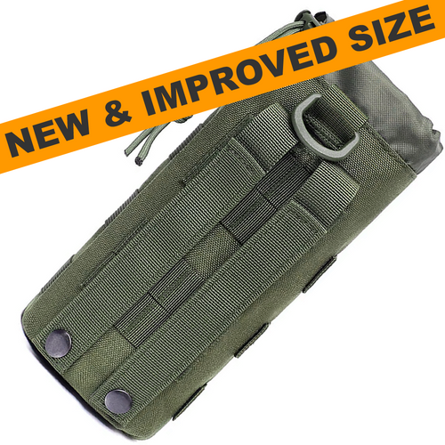 Molle Bottle Holder Bag - Large - Army Green
