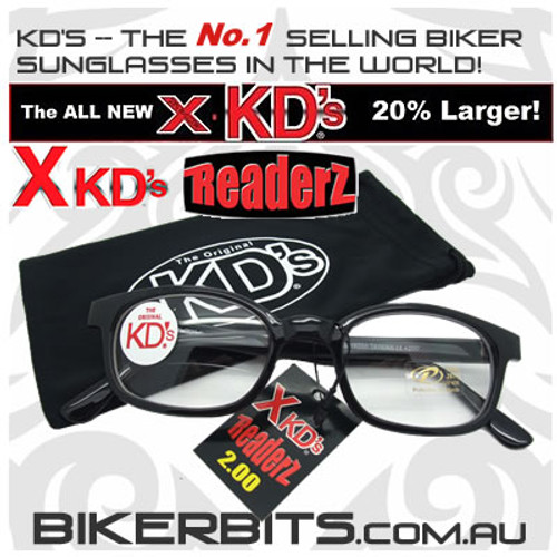 X KD's Bi-Focal Readerz - Clear - 2.00