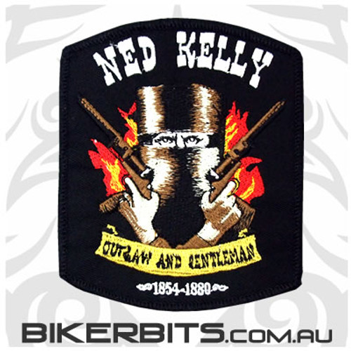 Outlaw and Gentleman Ned Kelly Patch