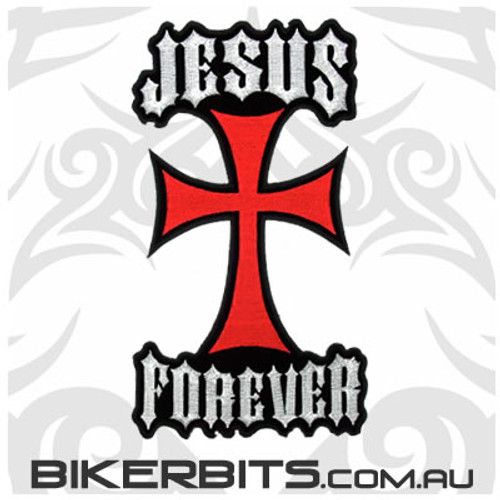 Jesus Forever Large Patch