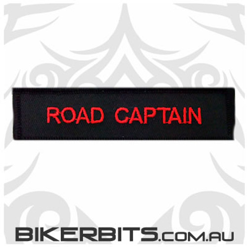 Patch - Biker Club ROAD CAPTAIN 2