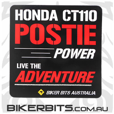 Honda CT110 Postie Power Decal Biker Bits Australia
