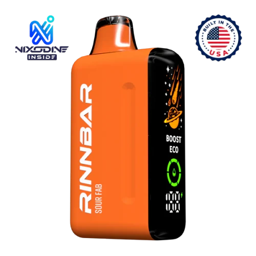 Rinnbar Sour Fab 50K Puff Disposable
