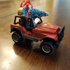 Jeep CJ Christmas Ornament with Tree