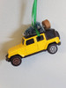 Jeep Wrangler JKU Rubicon Ornament with Tree