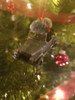 Silver Jeep Wrangler YJ Ornament