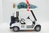 Golf Cart Ornament with Tree