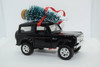 Ford Bronco Black Christmas Ornament with Tree
