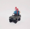 Ford Bronco Green with Tree Ornament