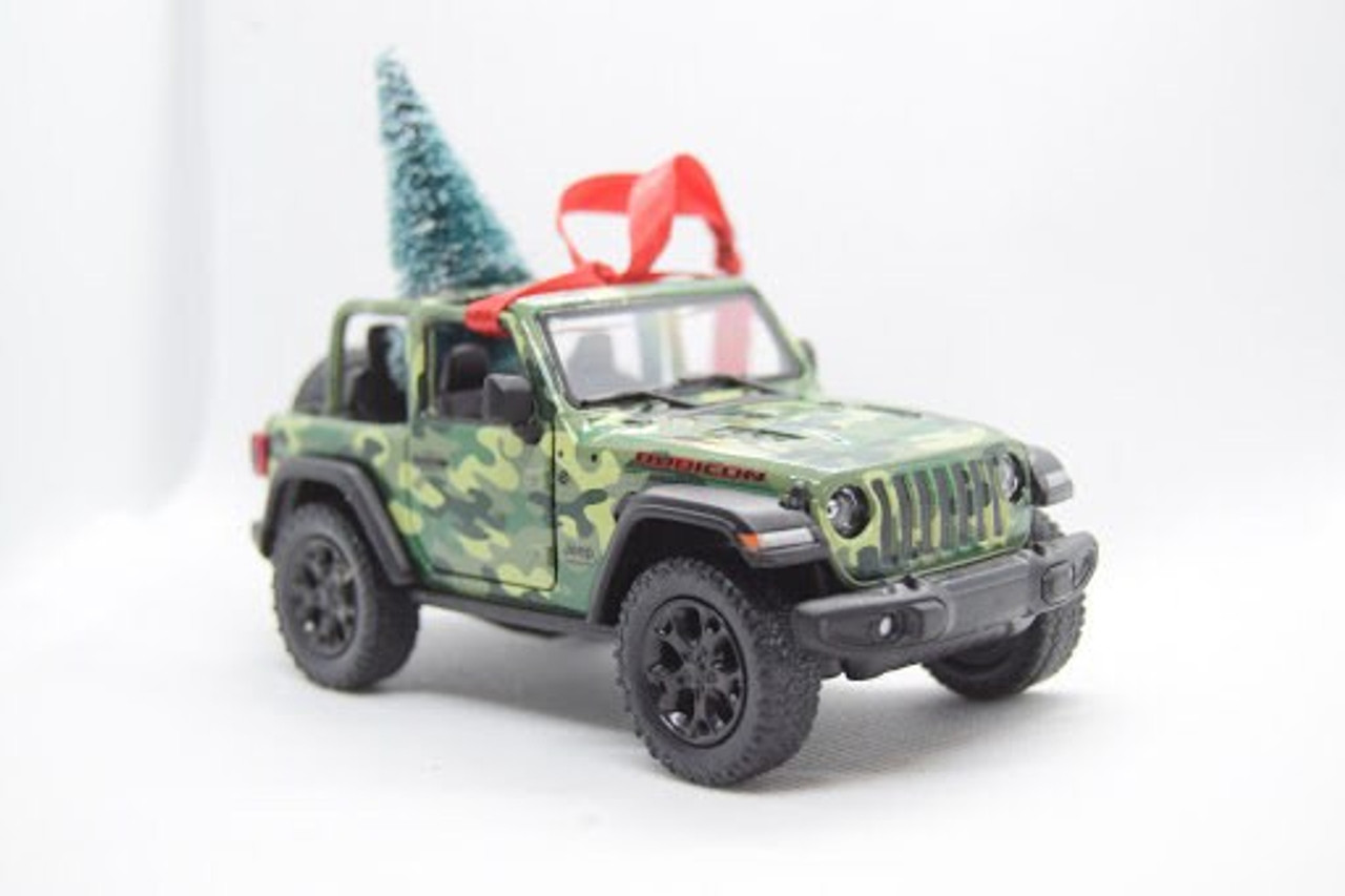Jeep Wrangler JL Camo Ornament with Tree- Limited Edition